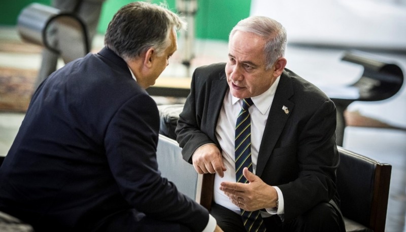 Orbán Viktor és Benjámin Netanjahu (Fotó: MTI/Miniszterelnöki Sajtóiroda – Szecsődi Balázs)